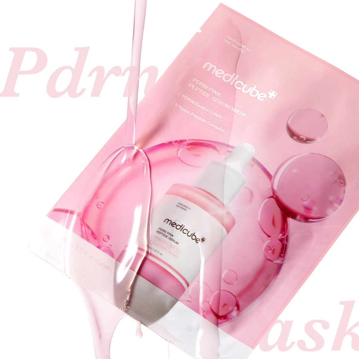 Medicube PDRN Pink Peptide Serum Mask (1 Sheet)