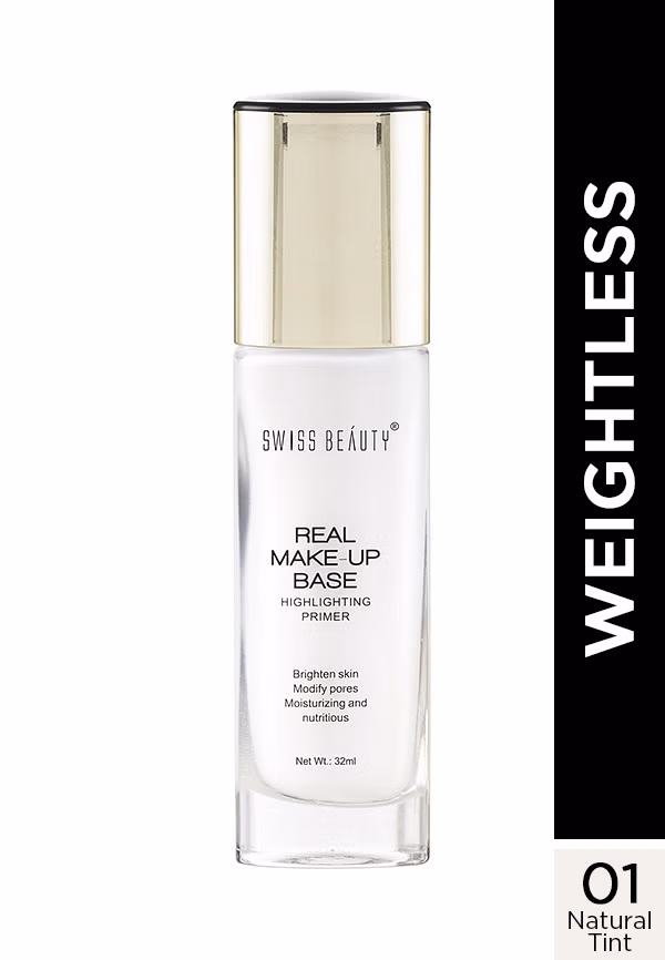 Swiss Beauty Highlighting Primer Real Makeup Base – 32ml